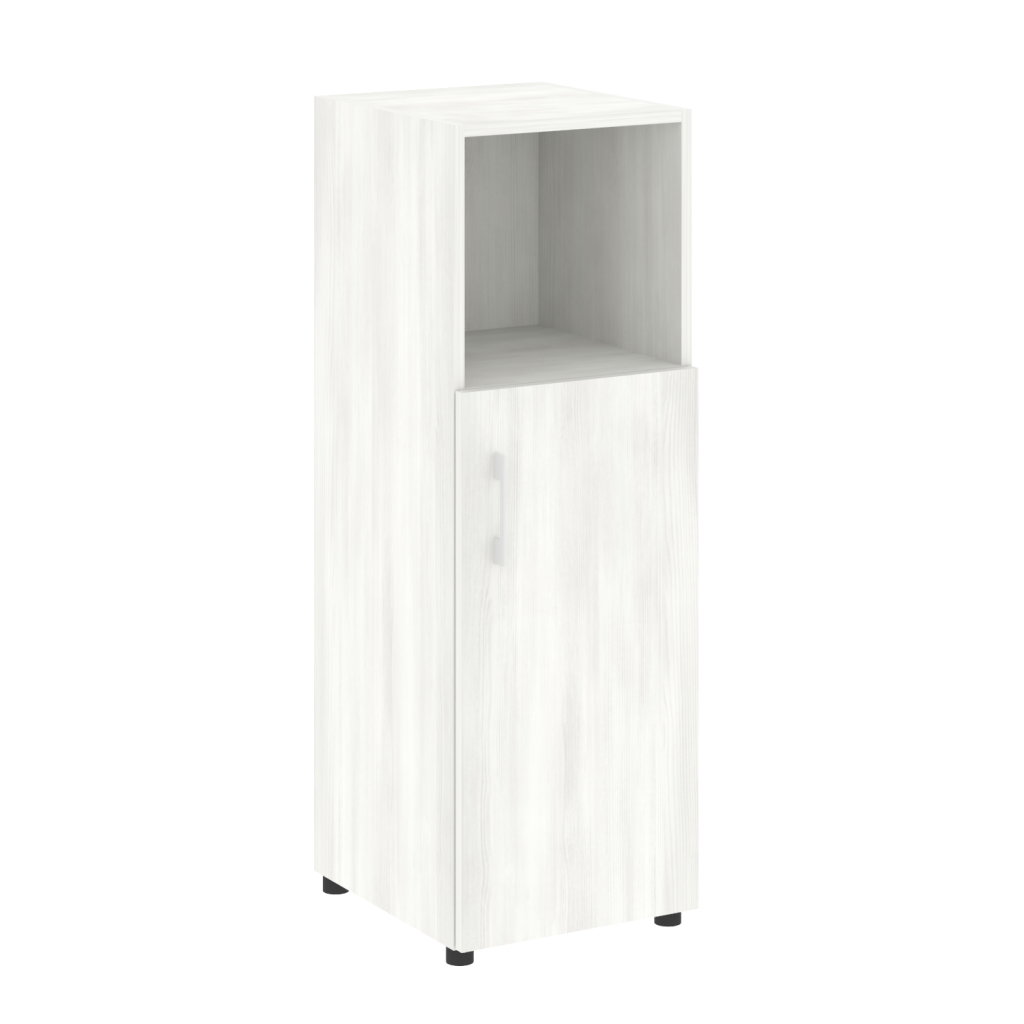 Шкаф узкий Рива Ялта 400*450*1195 Рива Ялта Снежная Патина
