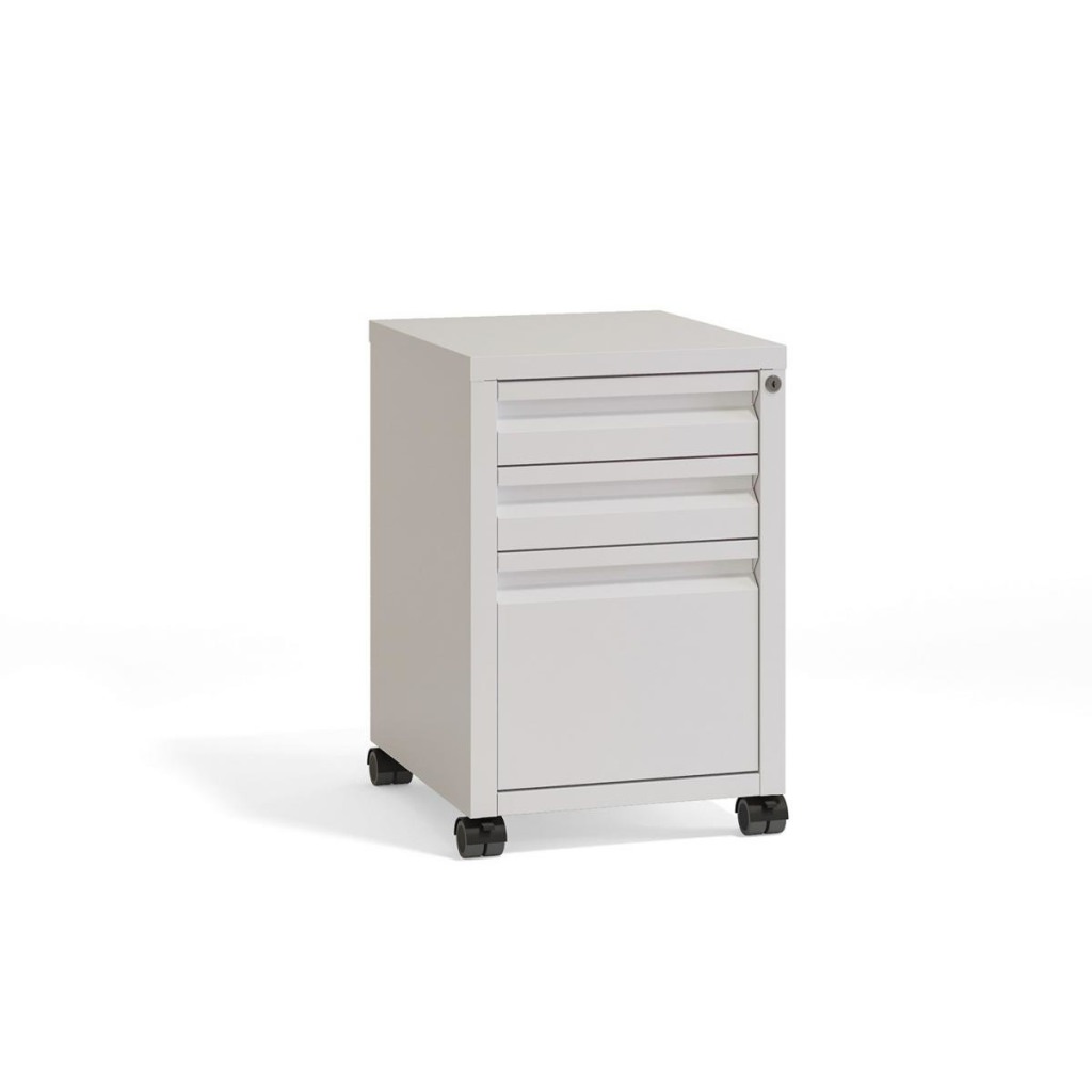 Тумба мобильная металлическая Riva Metal 440*494*658 Riva Metal Белый