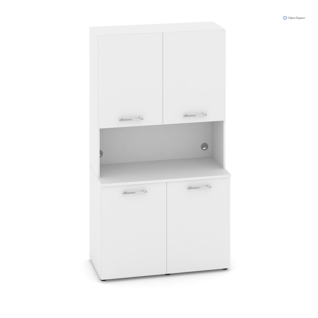 Комплект №7 Мини-кухня Fit 1200*600*2175 Мини-кухня Fit Белый Бриллиант