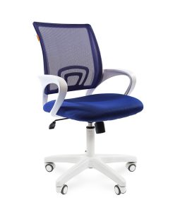 Кресло CHAIRMAN 696 White Синий