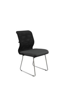 Стул штабелируемый ErgoLife Sit 8 M4-8 - X2+UMF(X1) Черный/Хром